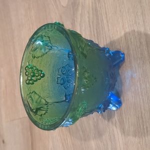 Carnival glass bowl